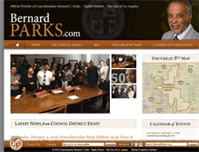 Tablet Screenshot of bernardparks.com